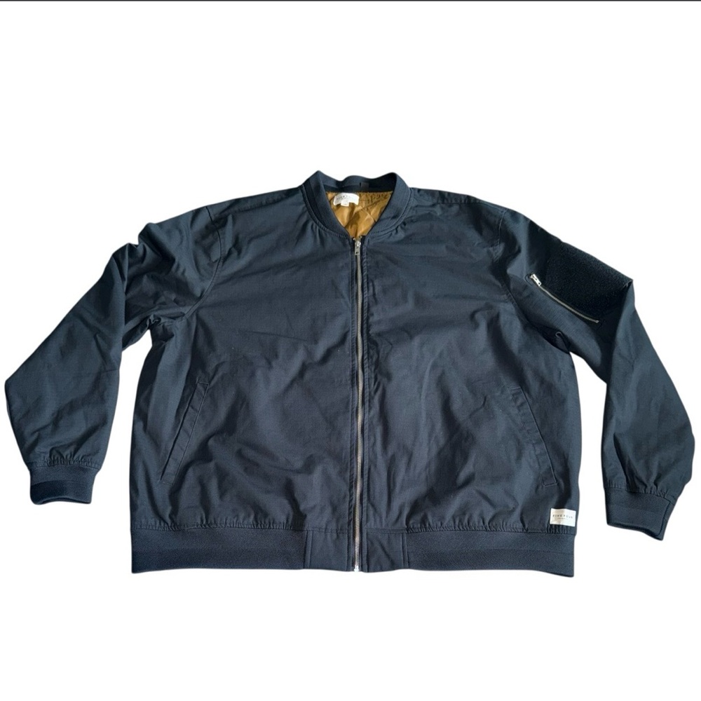 Five Four Los Angeles Men's Size 3XL Navy Blue Full Zip Up Jacket